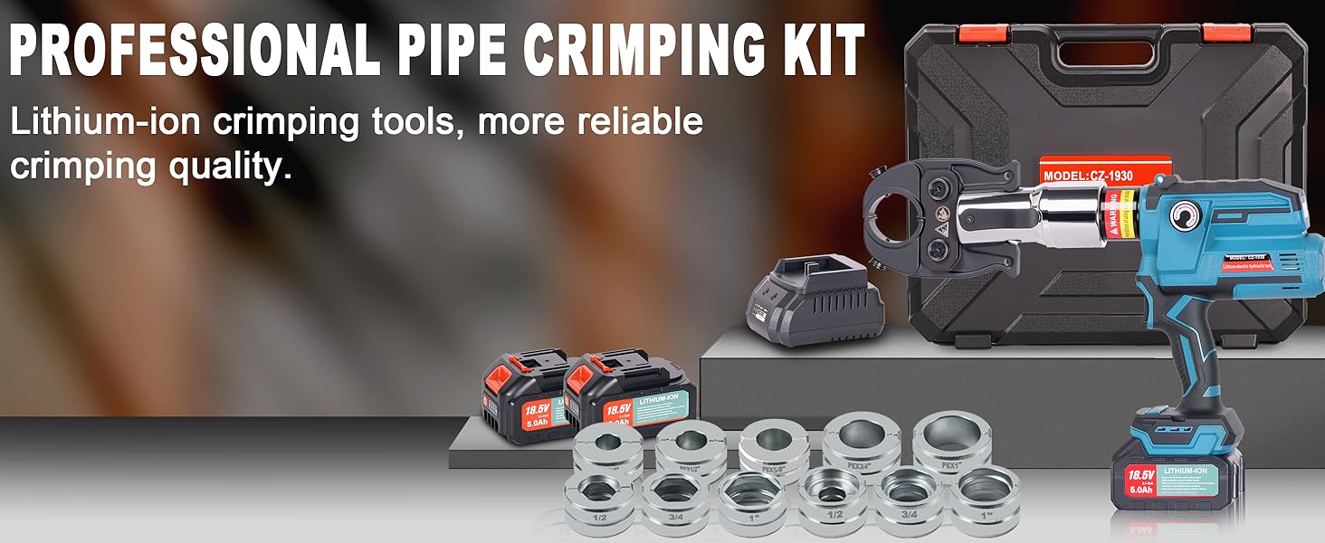 Cordless Plumbing Press Tool
