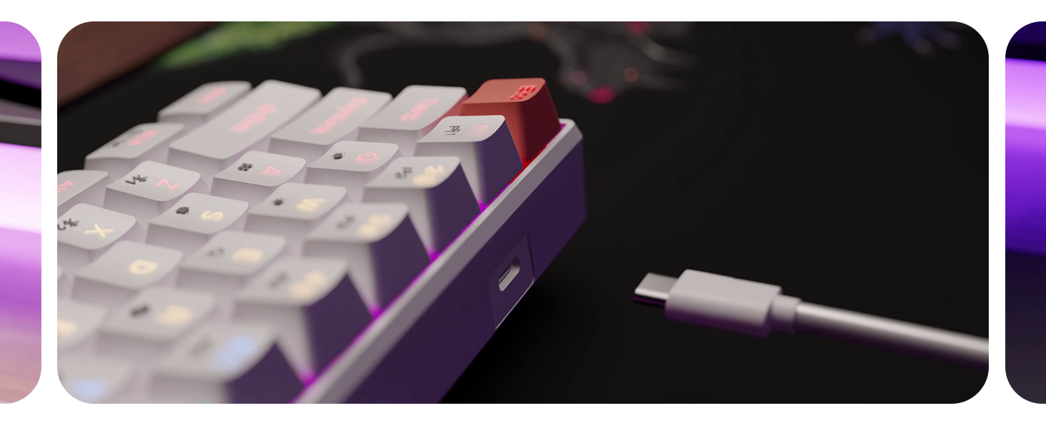 EvoFox Katana S Mini Tri-Mode Wireless Mechanical Gaming Keyboard