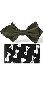 green Bow Tie for Men