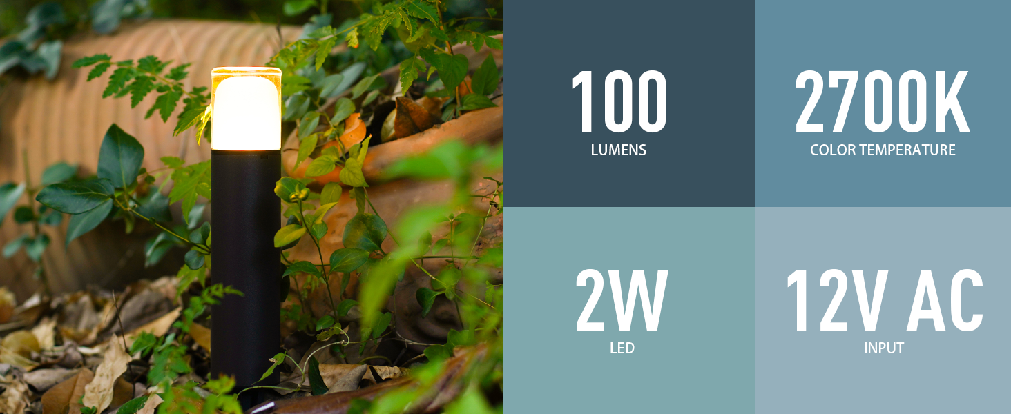 2W Outdoor Lights