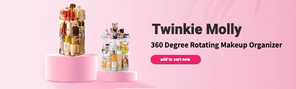 makeup organizer spinning organizer