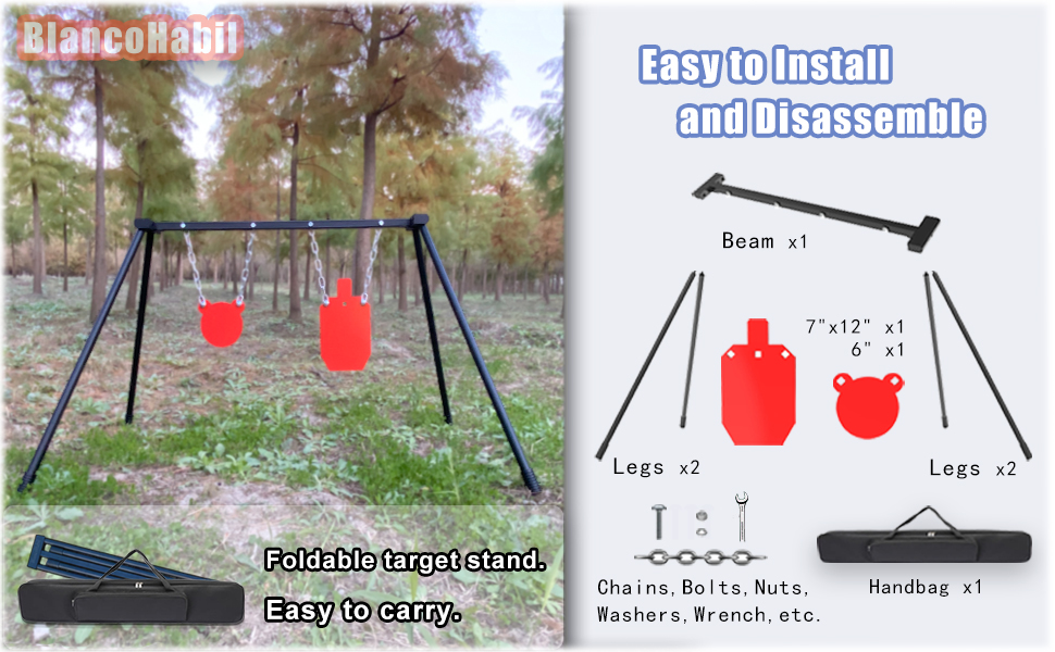 amazon-blancohabil-6-x-1-4-dueling-tree-targets-ar500-steel