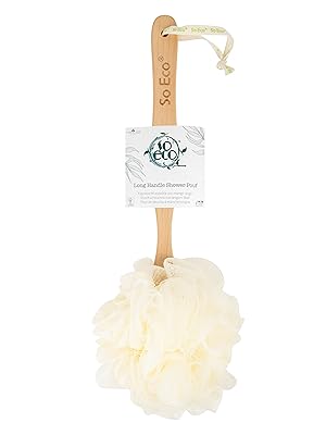 So Eco Long Handle Shower Pouf