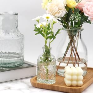 Glass Bud Vases Set of 32,Small Flower V... 19 4