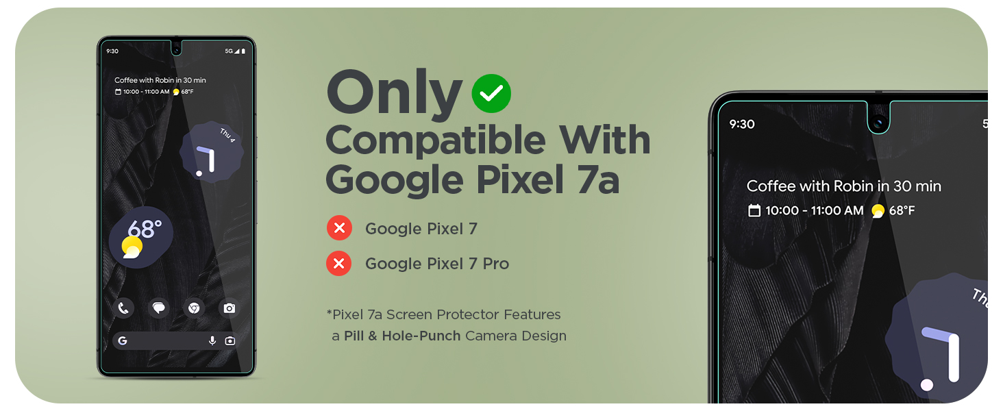 CaseMate FlexiShield Google Pixel 7A [2023] Screen