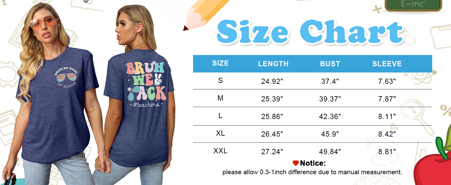 Funny graphic tee tops, cute glasses graphic shirt, letter print tshirt