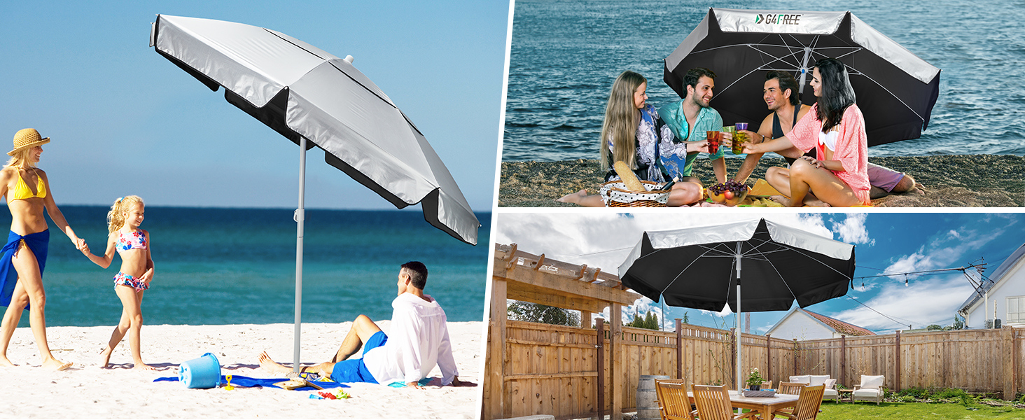 beach uv umbrella