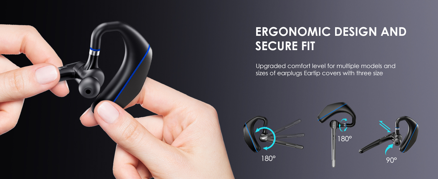 ERGONOMIC DESIGN AND SECURE FIT