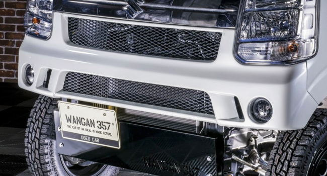 Amazon | WANGAN357 エアロ フロントハーフバンパー バンパー