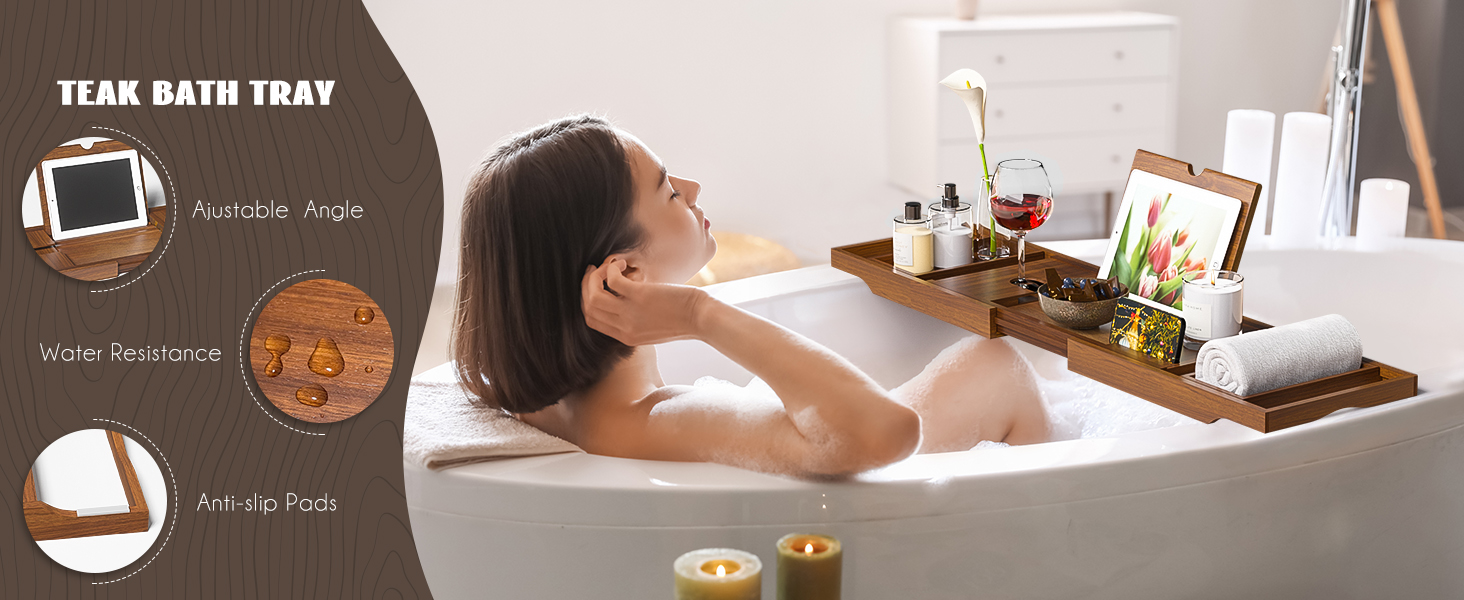 bathtub tray