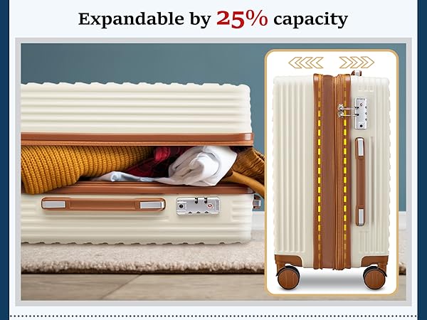 Amazon.com | imiomo Carry on Luggage Sets,20 Inch Expandable