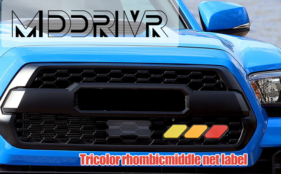Amazon.com: TRD Grille Decor Badge, Tri-Color Grille Badge