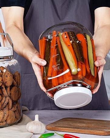 1.5 gallon glass jar