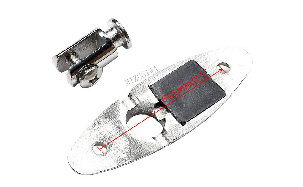 MIZUGIWA Quick Release Bimini Top Swivel Hinge Deck Side