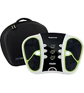 WeightWorld Fußmassagegerät mit EMS & TENS Technologie & 99 Intensitätsstufen - Tragetasche, Fern...