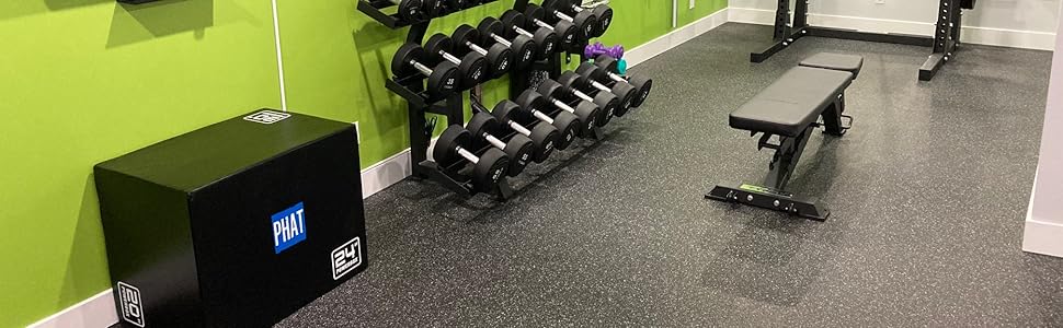 gym rubber tiles