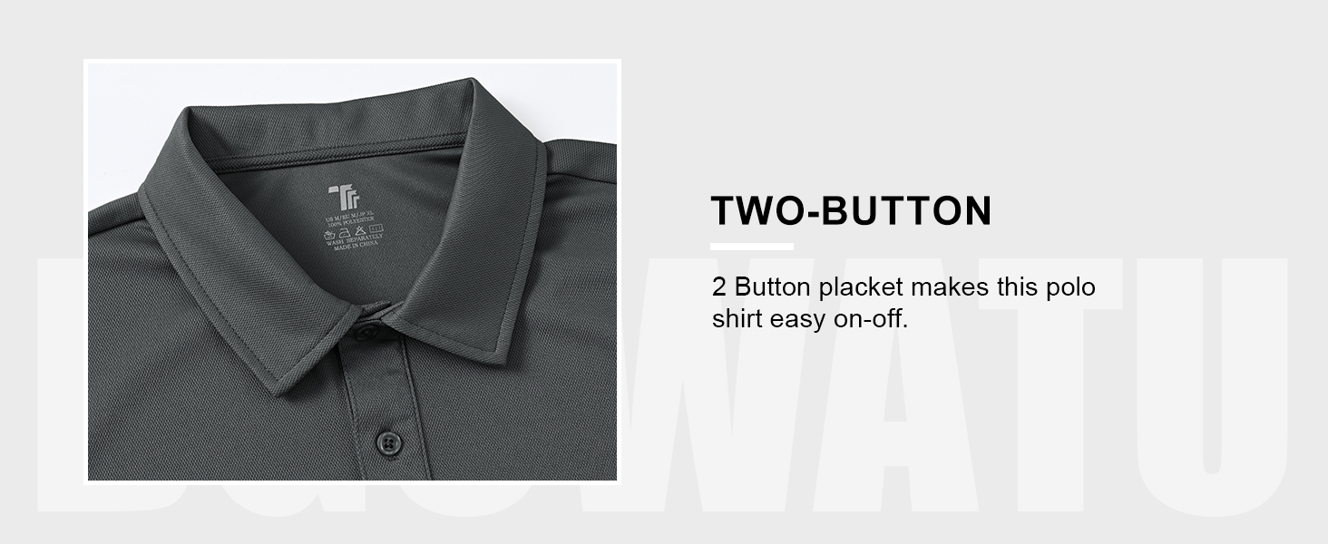 BGOWATU Men's Polo Shirts
