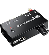 Amazon.com: PROZOR Pre Amplifier for Turntable Audiophile M