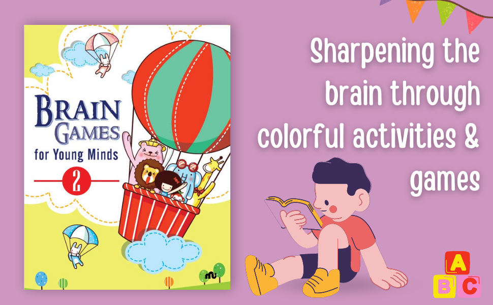 Buy Puzzle and Brain Games for Young Mind (Volume 2) four activity