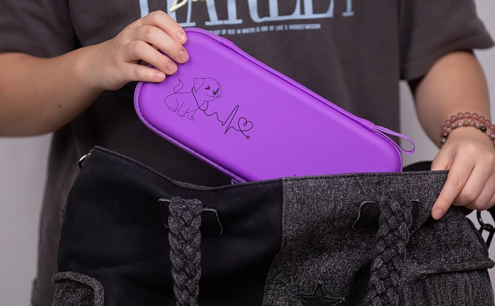 ButterFox Stethoscope Case For Nurses with Divider and ID