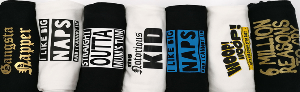 Hip Hop Baby Grow Bodysuit Vest Gifts