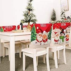 XMAS chair cover