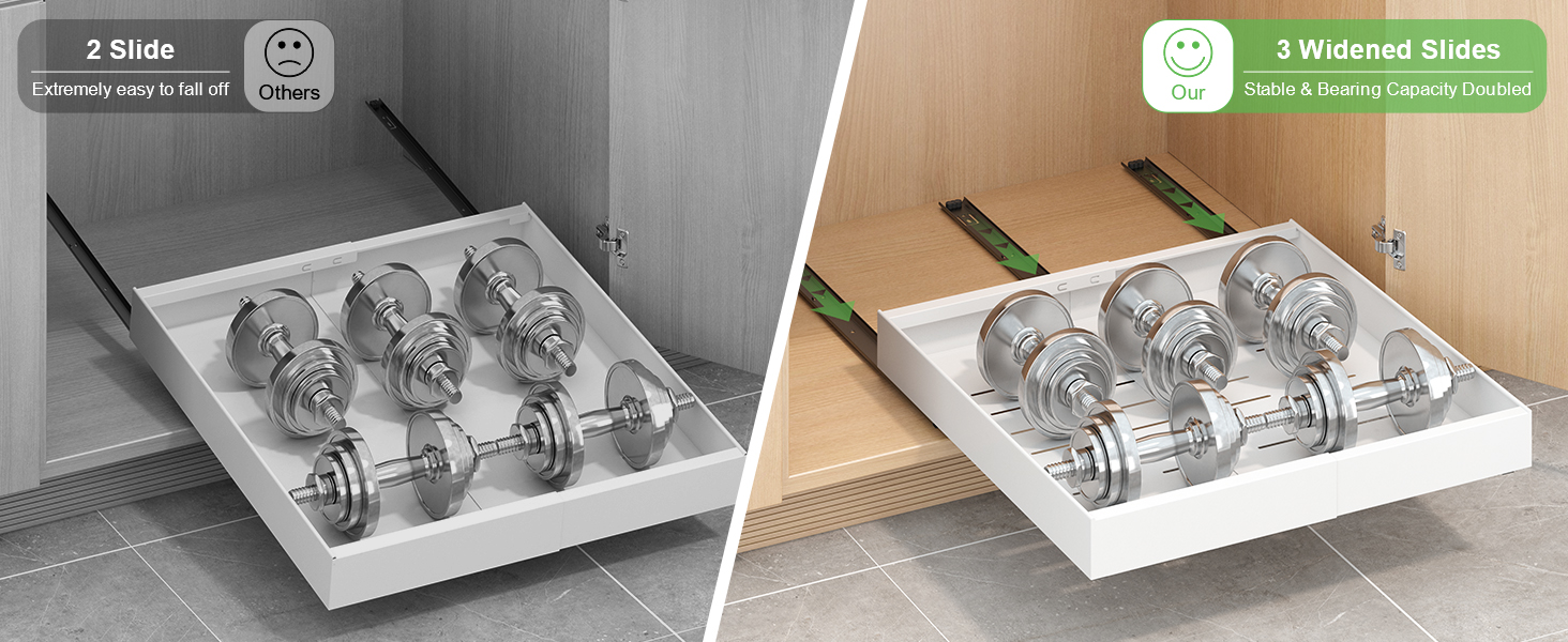 pull out drawers for cabinets