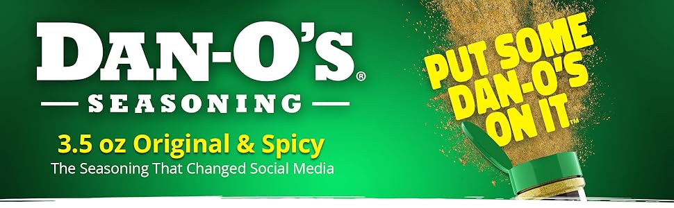 Dan-O's Seasoning 3.5 oz Starter Pack