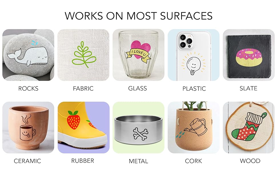 Chromatek Multisurface Paint Pens for Rocks and Almost Any Other Surface