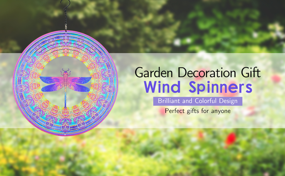 dragonfly wind spinner