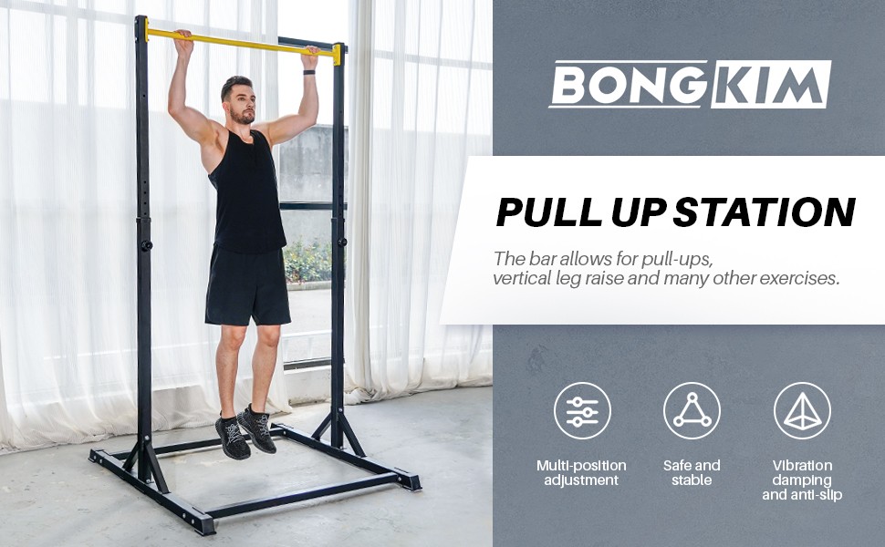 Pull Up Station, Bongkim Power Tower Portable Pullup Bar Station,Pull