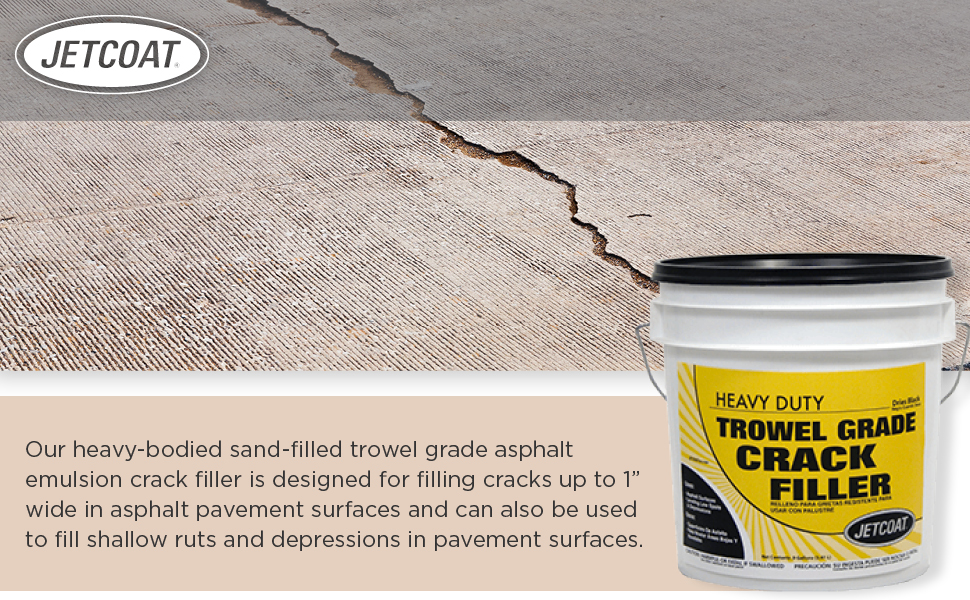 Jetcoat HeavyDuty Trowel Grade Crack Filler for Low Spots
