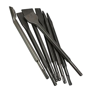 Amazon | 電動ハンマー用チゼル 7本 ハツリ 作業用 タガネ