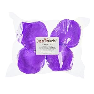 Silk Rose Petals Artificial Flower Petals for Wedding Confetti Flower Girl Bridal Shower Hotel Home
