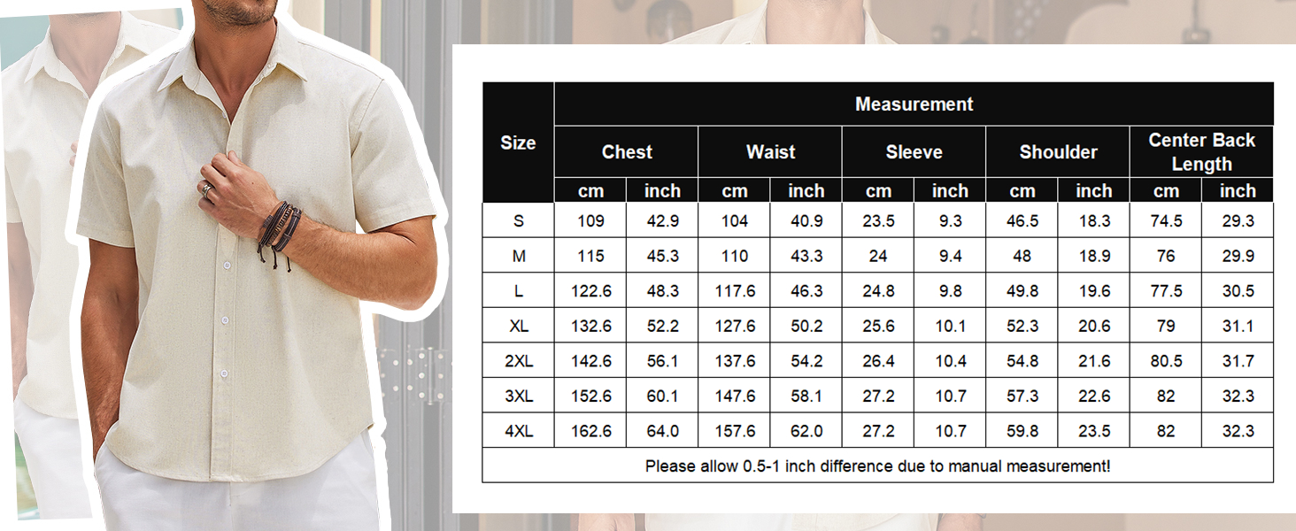 mens linen shirts
