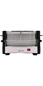 Grunkel TSV-F2 - Tostador Acero inoxidable, 750W, Negro y ...