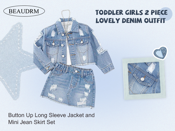 ジャケット・アウター Denim Blouson & Balloon Skirt Set Amazon.com: NATRUNSOO Denim Set for Women 2 Piece 2024