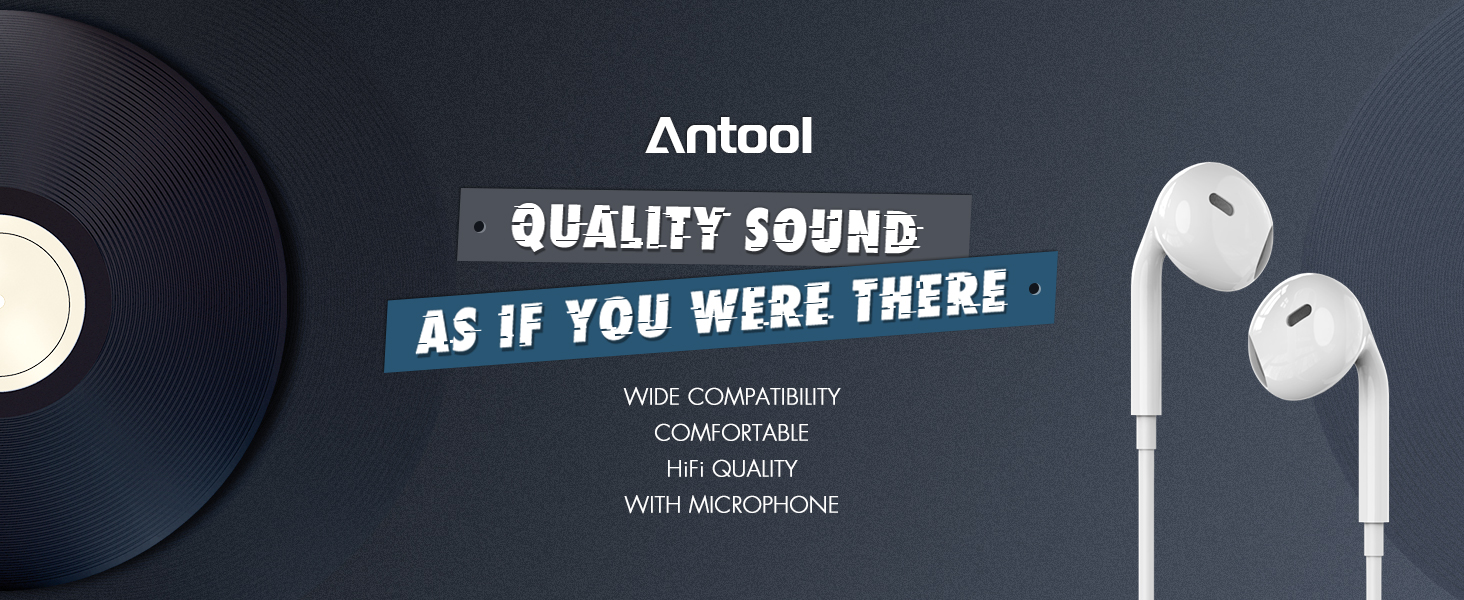 Antool USB C Headphones