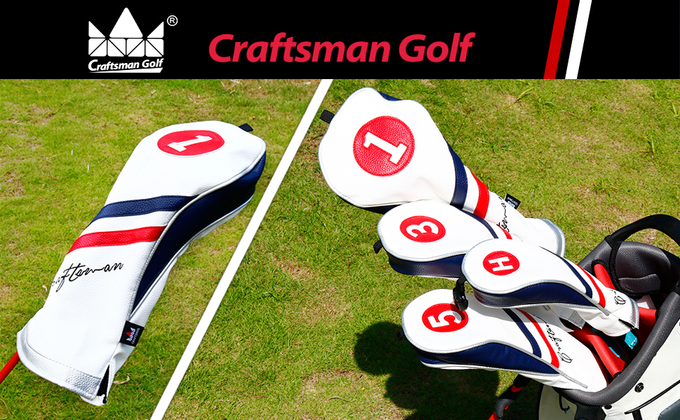 クラフトマン　ヘッドカバー4個セット Amazon.co.jp: Craftsman(クラフトマン) ゴルフヘッドカバー 4点