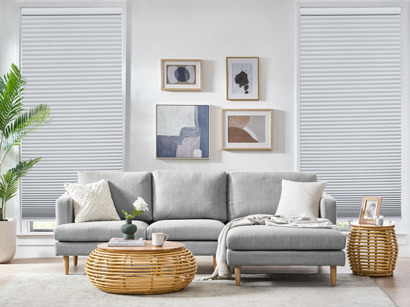 cellular blinds for living room