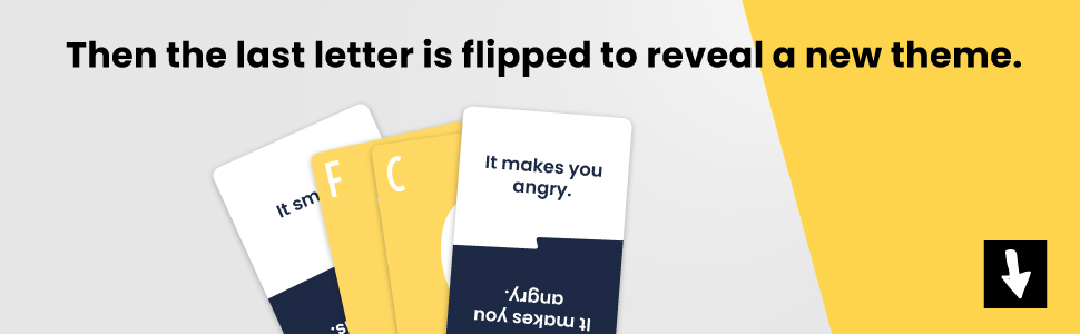 The Y card was slipped over to reveal a new theme