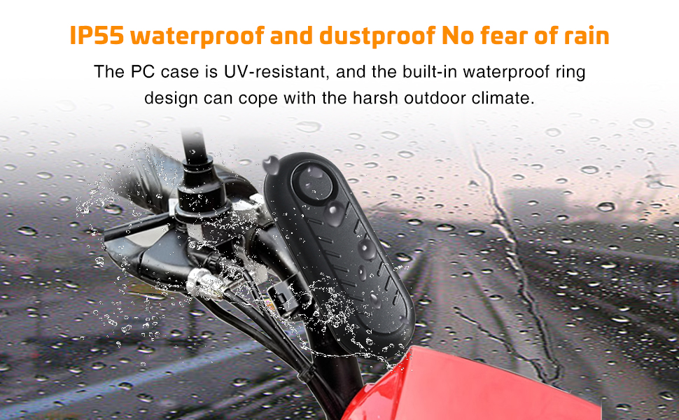 110dB Loud Anti Theft Vibration Sensor Alarm Systems for Electric Bike Motorcycle Golf Car Trailer 