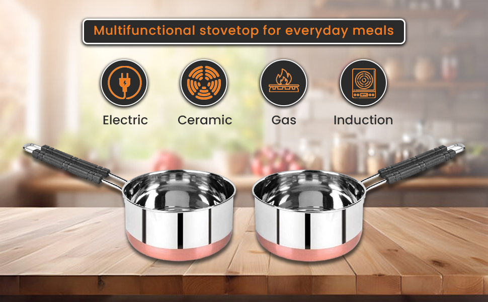 copper bottom saucepan for tea