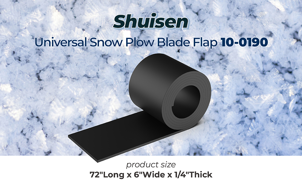 Universal Snow Plow Blade Flap Compatible with Kolpin