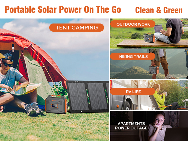 Portable Solar Power On The Go