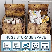 Amazon.com: VILAWLENCE Storage Box Small Cube Toy Storage