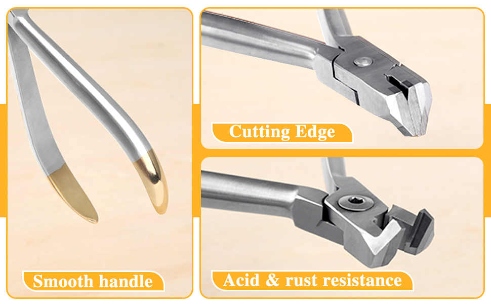 LEONTOOL Braces Wire Cutter Distal End Cut Plier Hard Wire Cutter