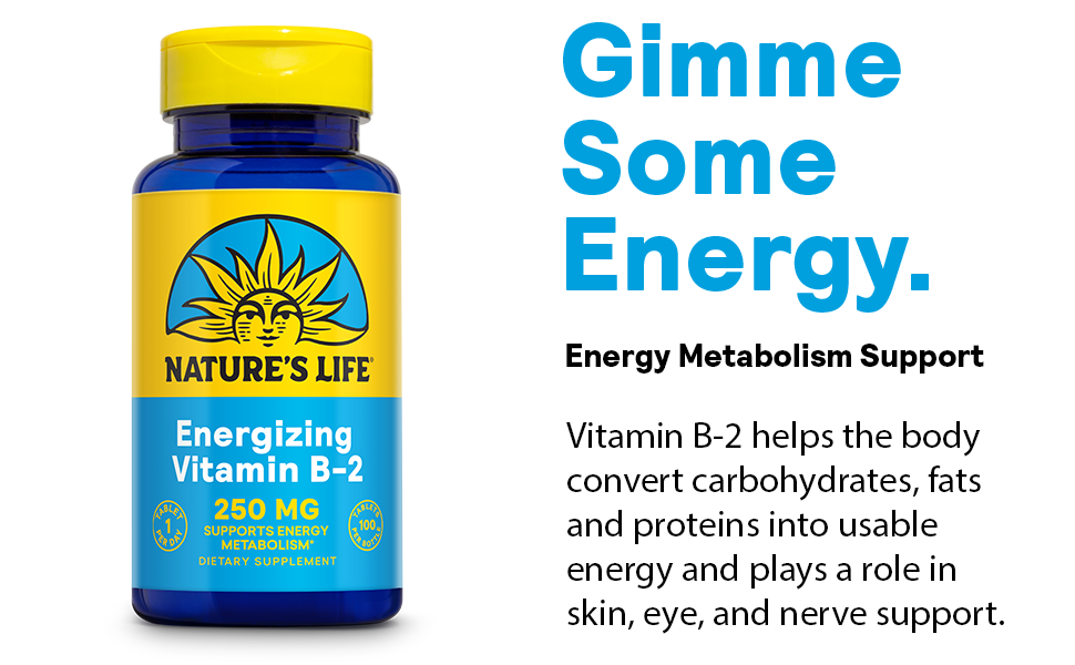 b2 vitamin riboflavin mg 250 b 250mg e capsules energy pills metabolism 2 complex calcium free