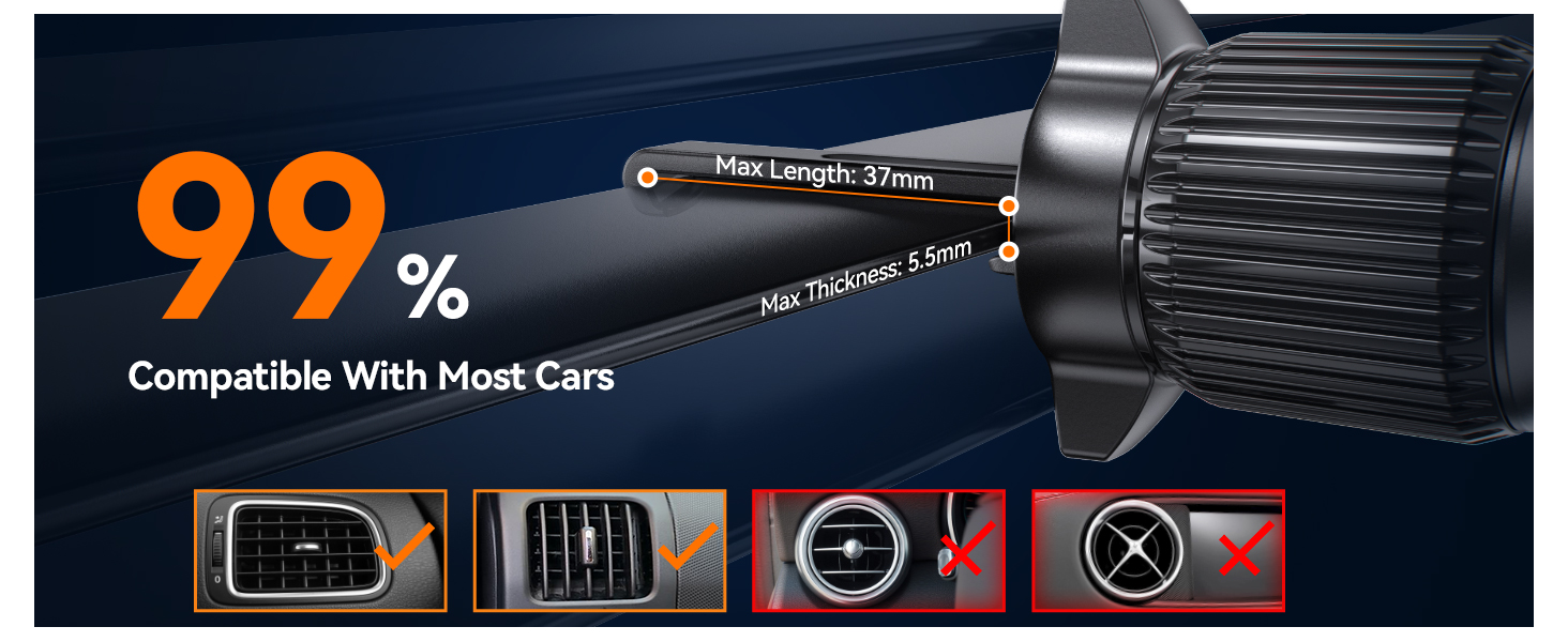 Car Phone Holder Wireless Charger