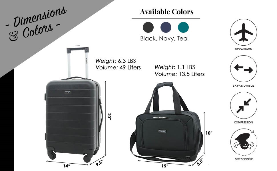 wrangler, cup holder, USB port, phone holder, carry-on, travel, tote bag, spinnerwheels, lightweight